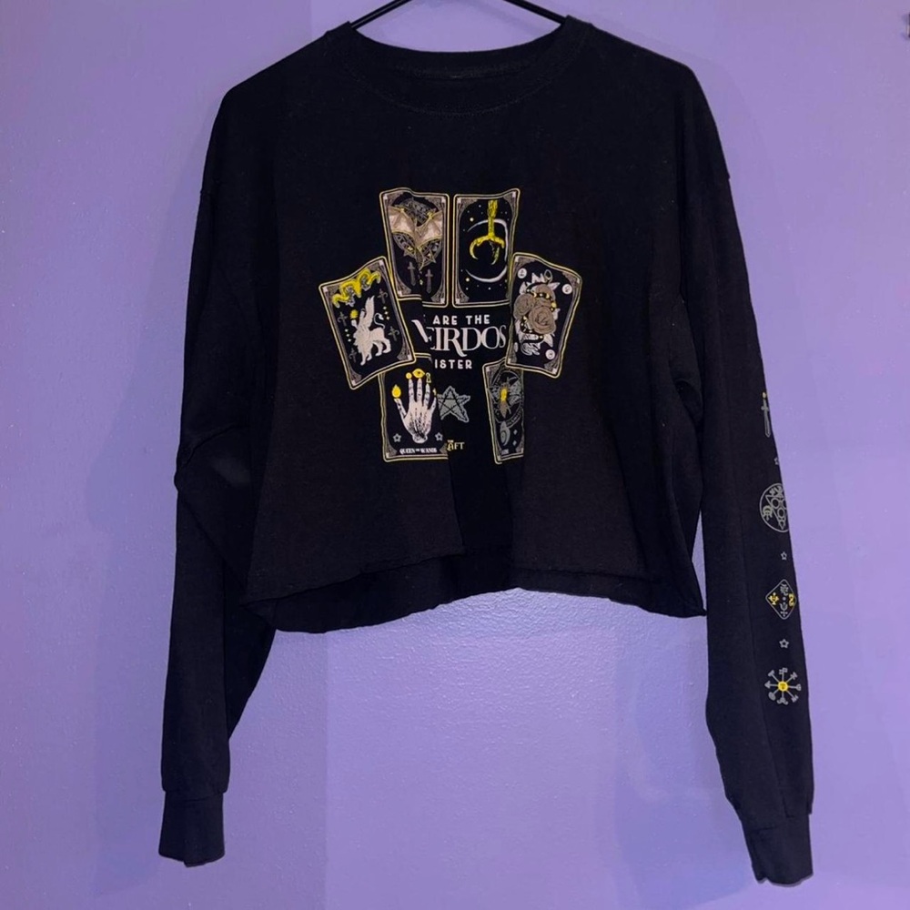 The Craft Long Sleeve Crop Top